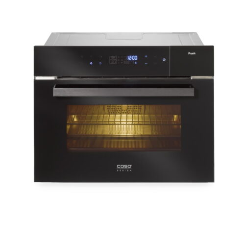 Cuptor electric cu convectie incorporabil, 45 litri, Caso Germany, SteamMaster E56, negru