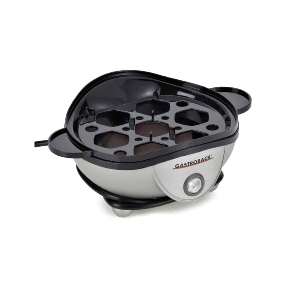 Fierbator oua, Gastroback – 42801, argintiu