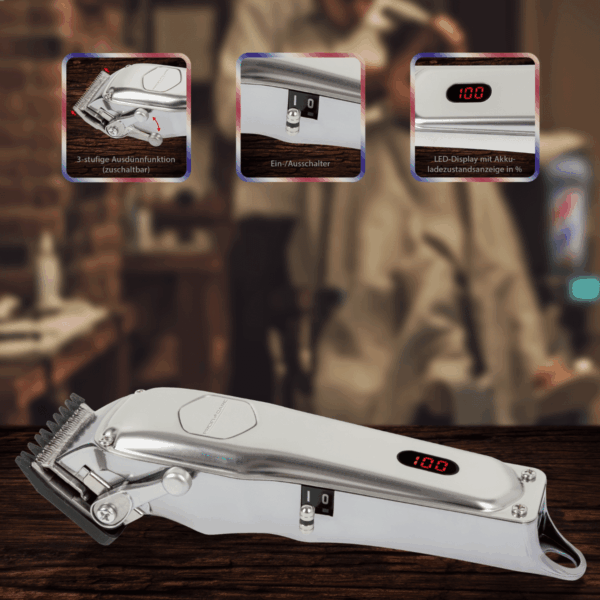 Aparat de tuns profesional, ProfiCare - PC-HSM/R 3100, inox