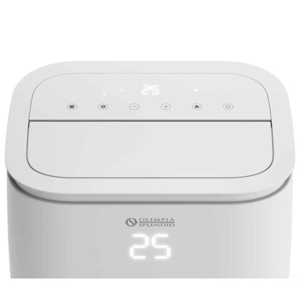 Aparat de aer conditionat portabil, Olimpia Splendid, Dolceclima Brezza 14 HP, 14000 BTU, functie incalzire, Wi-Fi, alb