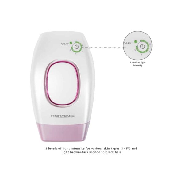 Epilator IPL, ProfiCare - PC-IPL 3024, alb/roz