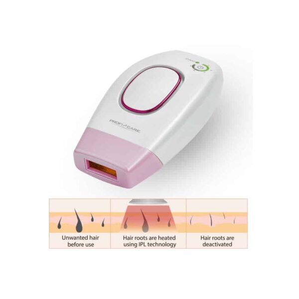 Epilator IPL, ProfiCare - PC-IPL 3024, alb/roz