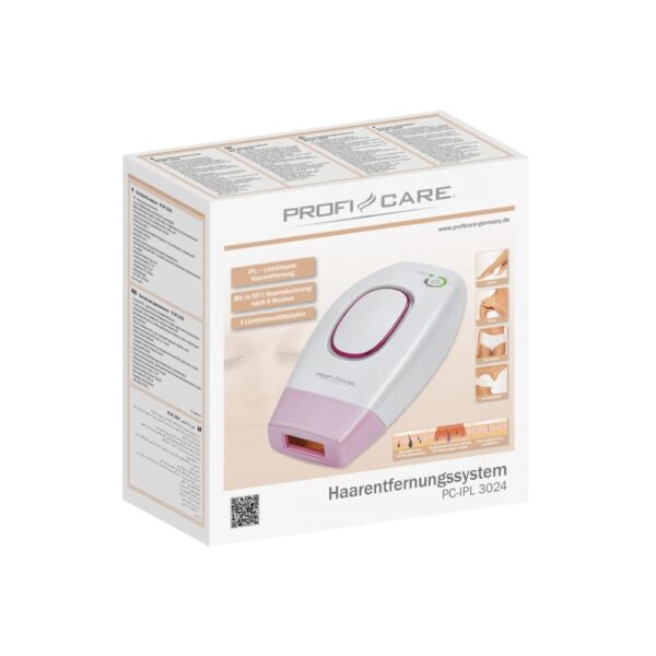 Epilator IPL, ProfiCare - PC-IPL 3024, alb/roz