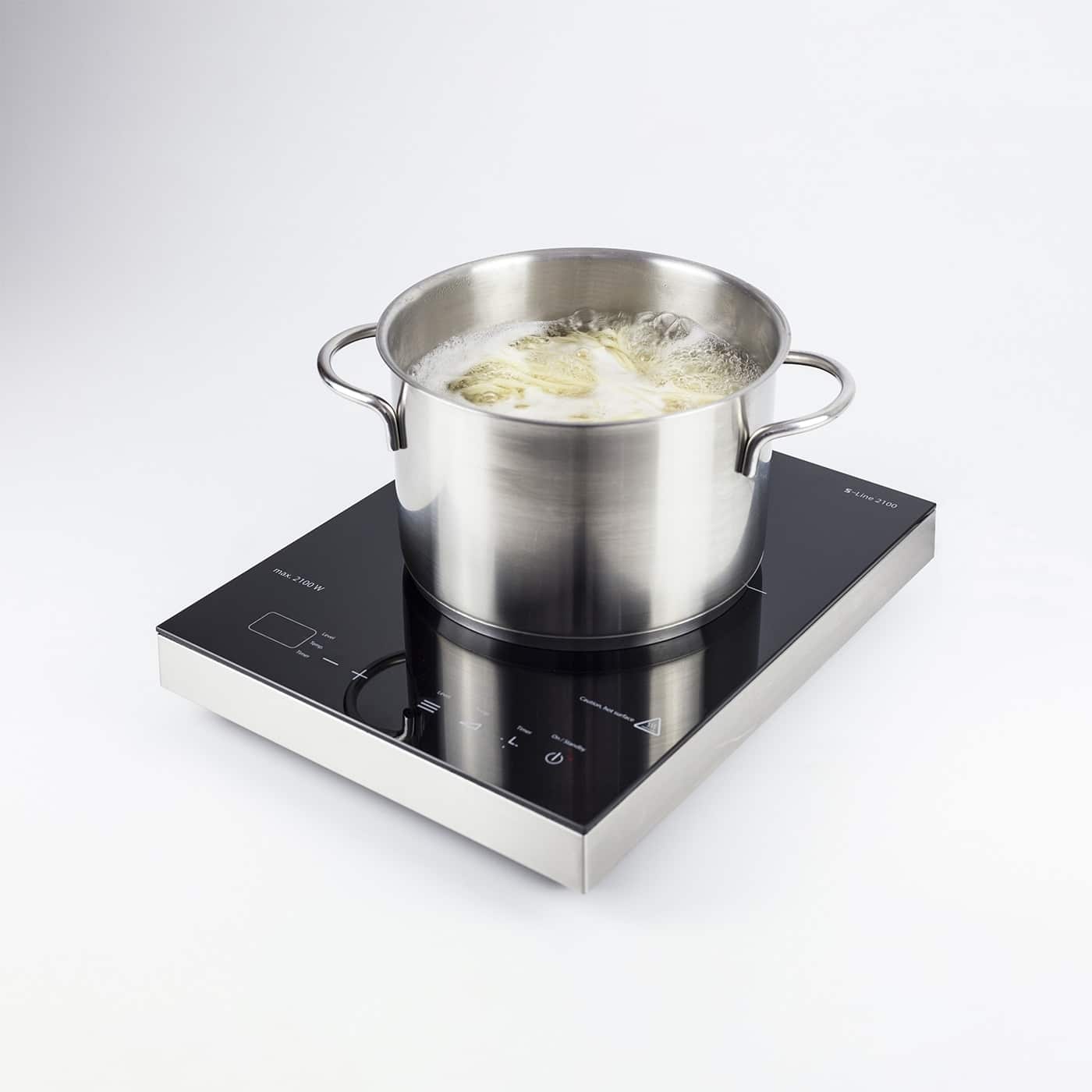 Plita electrica cu inductie, Caso Germany, S-Line 2100, 1 zona, negru