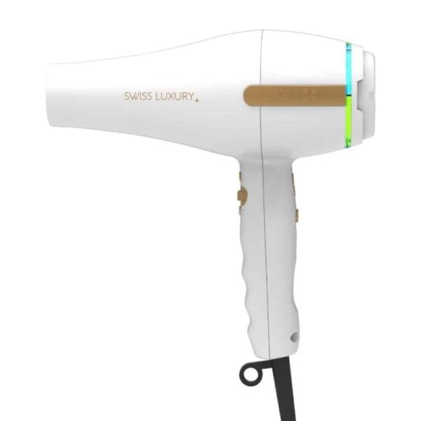 Uscator de par profesional, Solis, Swiss Luxury, 2100 W, alb