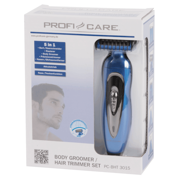 Aparat de ras electric 5in1, ProfiCare - PC-BHT 3015, albastru