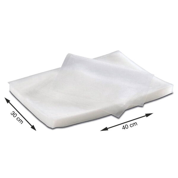 Set 50 de pungi gofrate pentru vidat 30x40 cm, Solis - 92264
