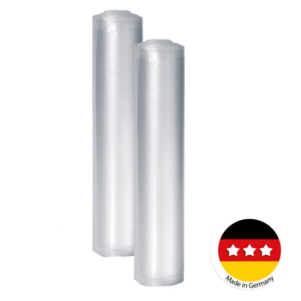 Set de 2 role gofrate pentru vidat 30x600 cm, Caso Germany - 01296