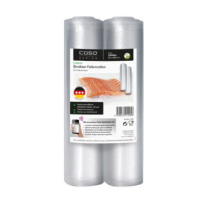 Set de 2 role gofrate pentru vidat 20x600 cm, Caso Germany - 01295
