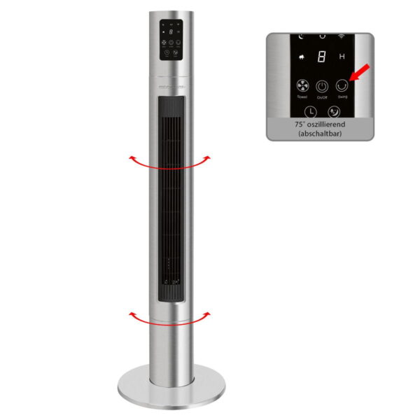Ventilator camera vertical, Proficare, PC-TVL3090, inox