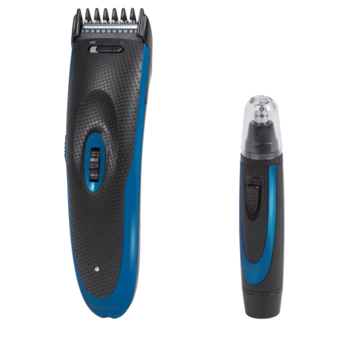 Pachet aparat profesional de tuns/ras si trimmer, ProfiCare - PC-HSM/R 3052, negru/albastru