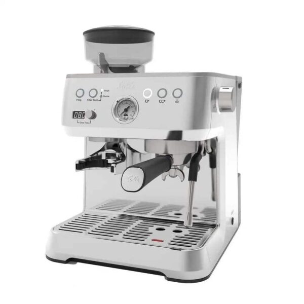 Espressor semiautomat cu rasnita, Solis, Grind&Infuse Perfetta, 250 g, inox