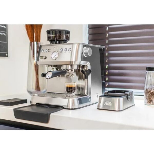 Espressor semiautomat cu rasnita, Solis, Grind&Infuse Perfetta, 250 g, inox