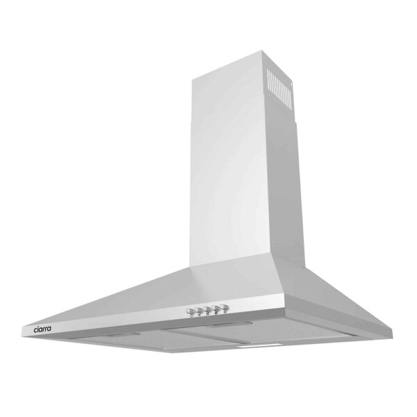 Hota de perete, Ciarra, CBCS6201-OW, 370 m³/h, 60 cm, inox