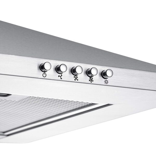 Hota de perete, Ciarra, CBCS6201-OW, 370 m³/h, 60 cm, inox