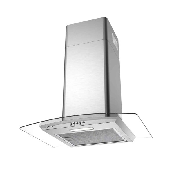 Hota de perete tip T, Ciarra, CBCS6506B-OW, 650 m³/h, 60 cm, inox