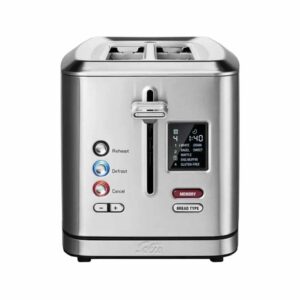 Prajitor de paine, Solis, Flex, 2 felii, 900 W, inox