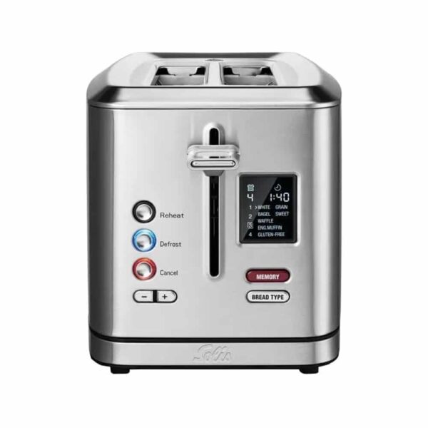 Prajitor de paine, Solis, Flex, 2 felii, 900 W, inox