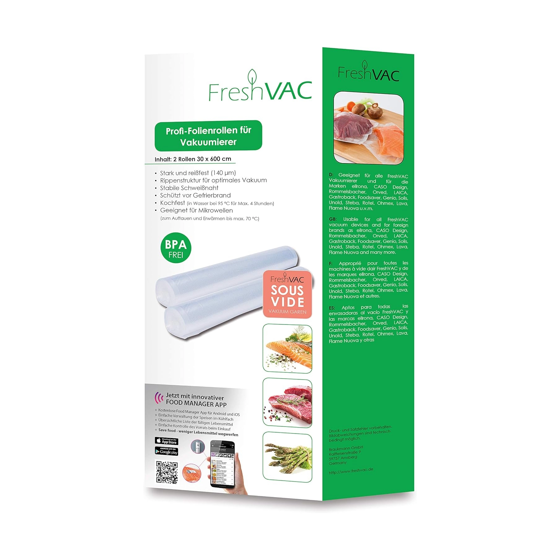 pungi role fresh vac 1155