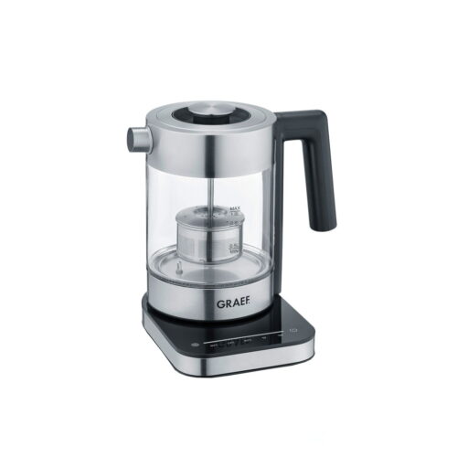 Fierbator apa cu infuzor, Graef, WK350, 1 litru, 2000 W, inox