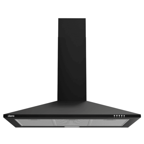 Hota de perete, Ciarra, CBCB9201, 370 m³/h, 90 cm, negru