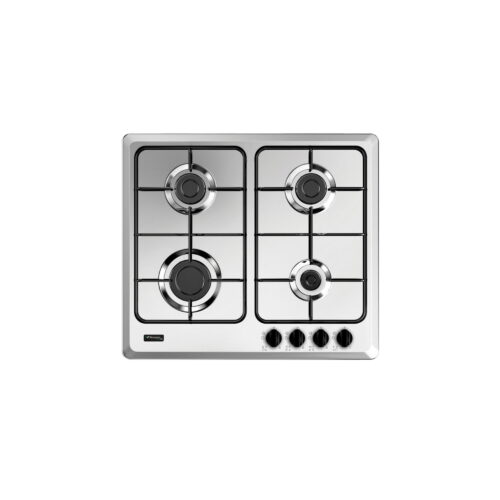 Plita incorporabila pe gaz, Bompani, Essential, 4 arzatoare, 60 cm, inox