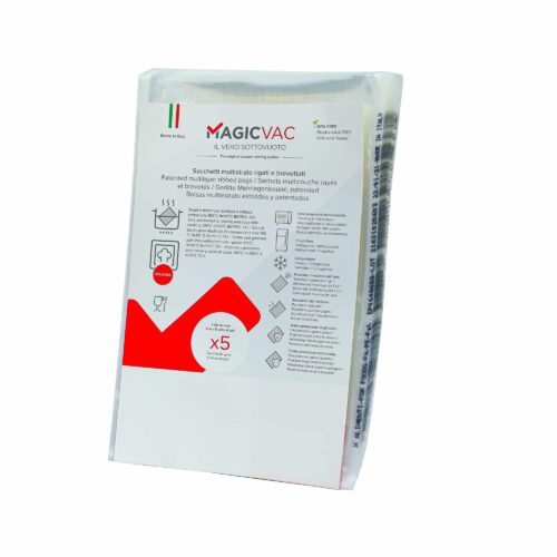 Set de 100 pungi gofrate pentru vidat 20x30 cm, Magic Vac - ACO1040