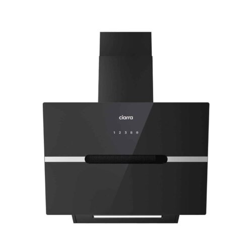 Hota decorativa, Ciarra, CBCB6736F, 650 m³/h, 60 cm, negru