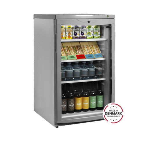 Vitrina frigorifica, TEFCOLD, BC145WF, 105 litri, inox