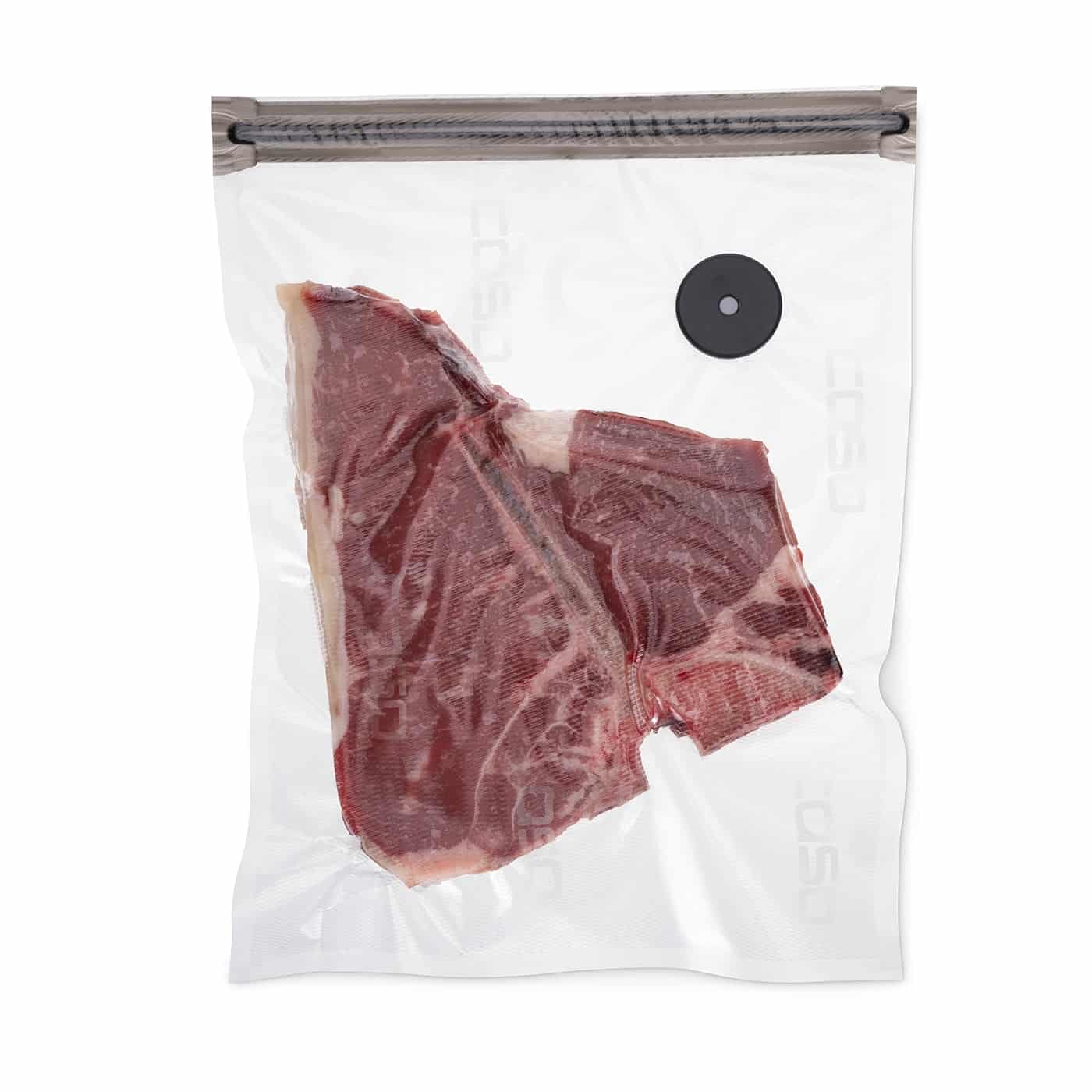 Set pungi pentru vidat Zip, Caso Germany, 3 dimensiuni, adaptor inclus