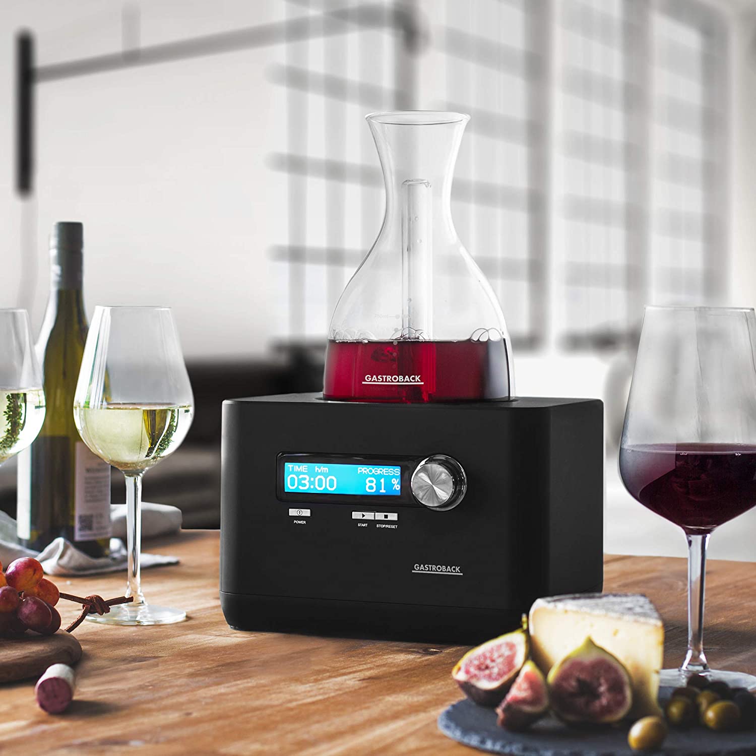 decantor de vin electric Gastroback home sommelier