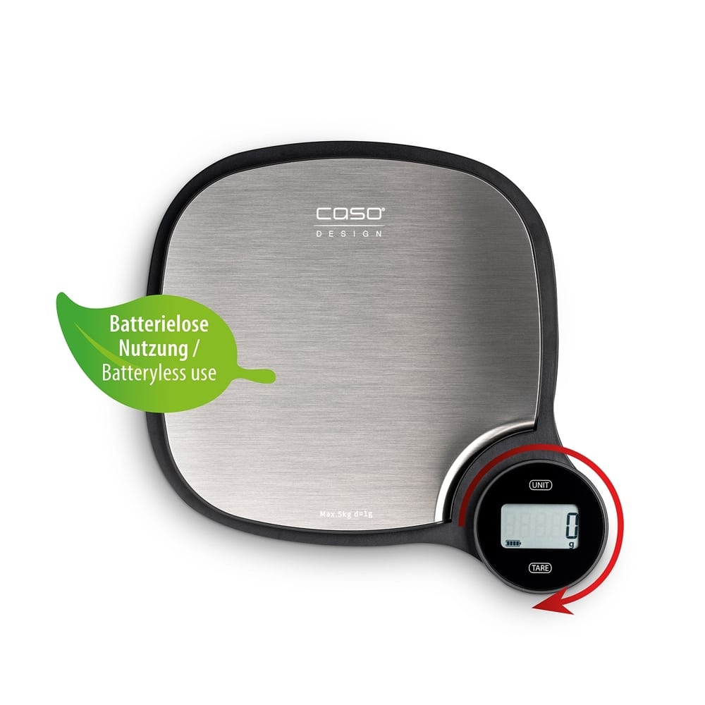 Cantar digital de bucatarie EcoMaster, Caso Germany – 03267