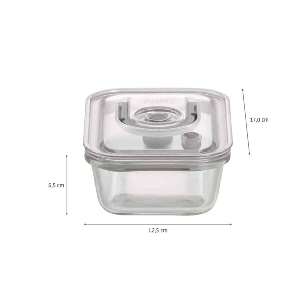 Caserola pentru vidat, 600 ml, Caso Germany, VacuBoxx EM