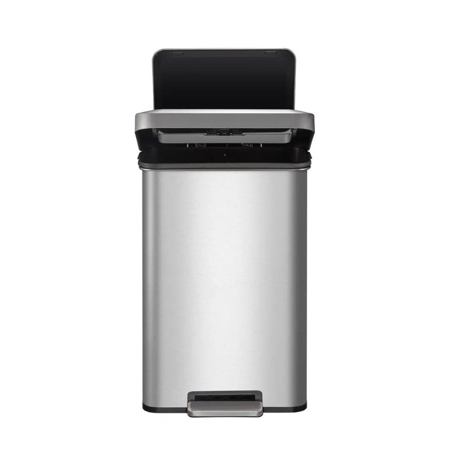 Cos de gunoi cu pedala, EKO, Cozy, 45 litri, 1 compartiment, inox