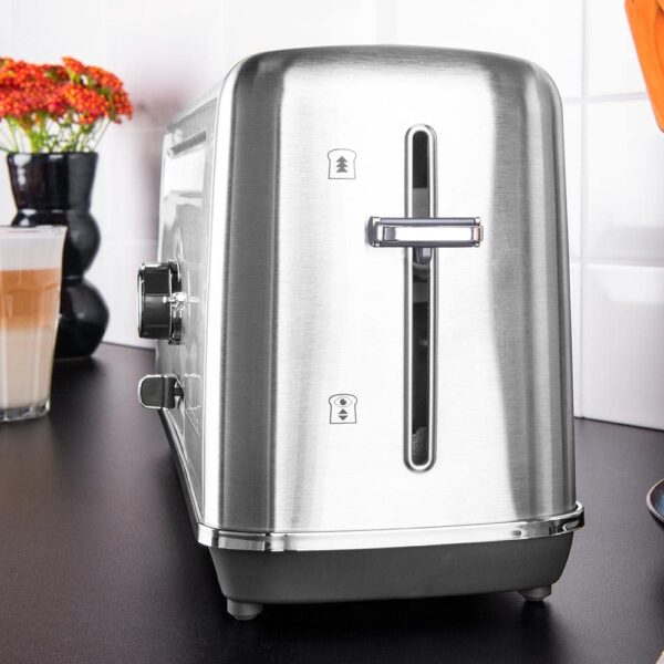 Prajitor de paine, Gastroback, Advanced 4S, 2 felii, 1100 W, inox