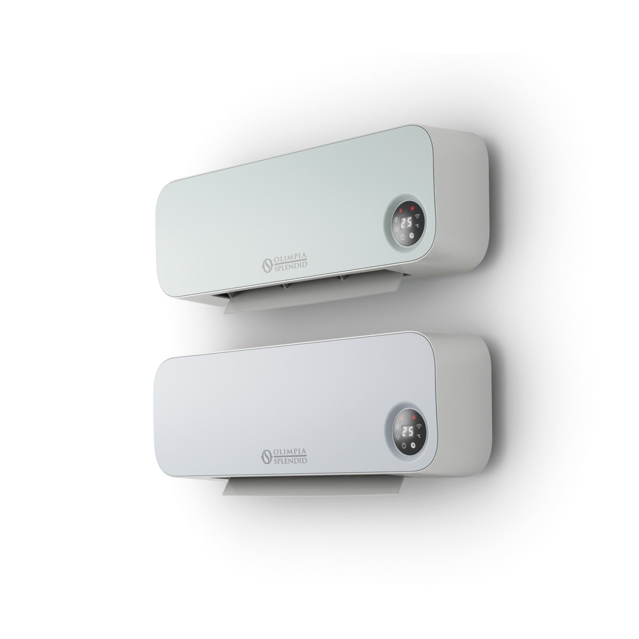 Aeroterma electrica de perete cu termostat, Olimpia Splendid, Caldo Sky G, 2000 W, verde