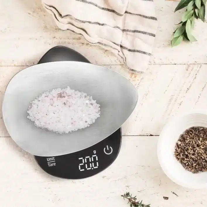 Cantar de bucatarie digital, Caso Germany, FinoCompact, 0.5 kg, negru