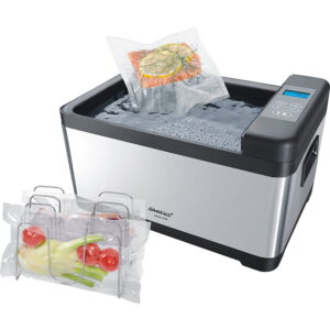 Aparat sous vide, Steba Germany, SV2, 800 W, 10 litri, inox
