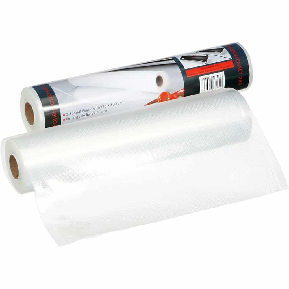 Set de 2 role folii gofrate pentru vidat 20x600 cm, Gastroback - 46100