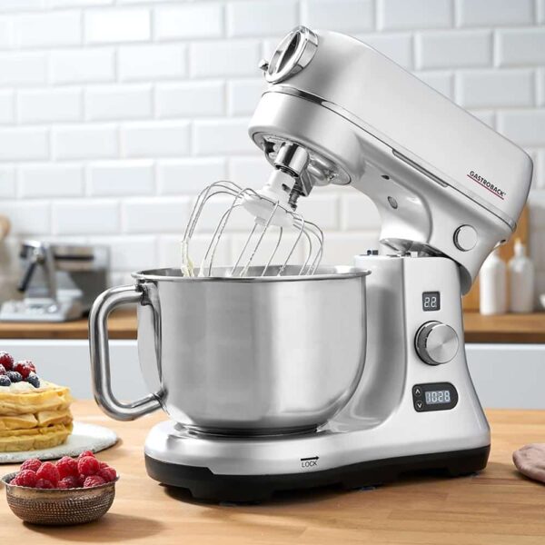 Robot de bucatarie, Gastroback, Advanced Digital, 5 litri, 600 W, inox