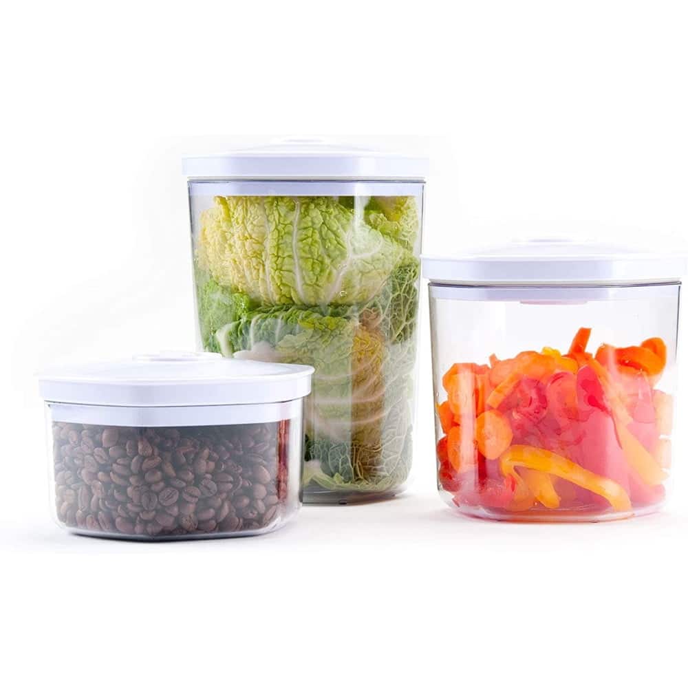 Set 3 caserole pentru vidat, 700+1400+2000 ml, Gastroback, 46110