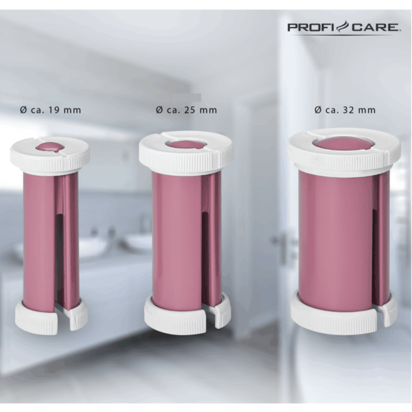 Trusa bigudiuri electrice 20 bucati, Proficare - PC-LW3028, roz