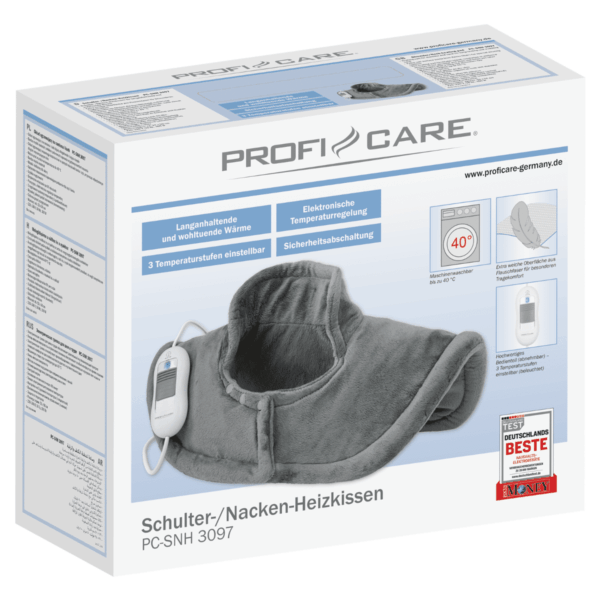 Incalzitor electric pentru gat si umeri, Proficare - PC-SNH3097, gri