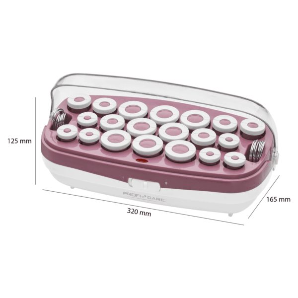 Trusa bigudiuri electrice 20 bucati, Proficare - PC-LW3028, roz