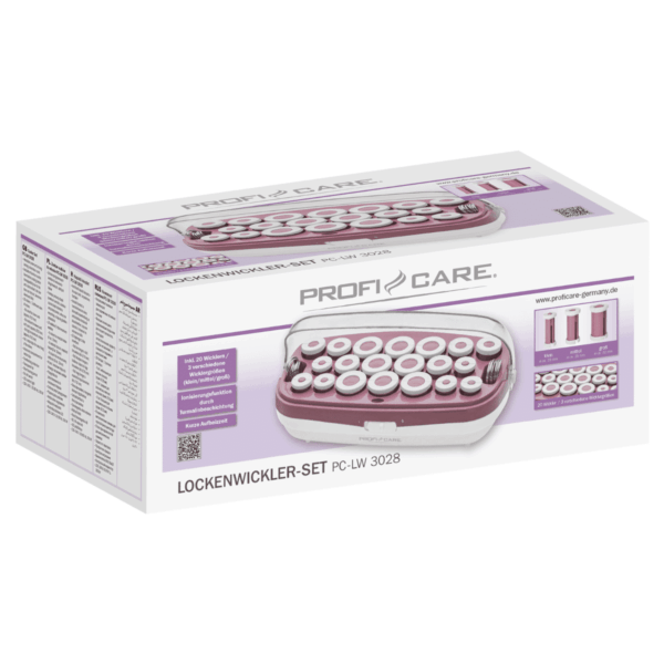 Trusa bigudiuri electrice 20 bucati, Proficare - PC-LW3028, roz