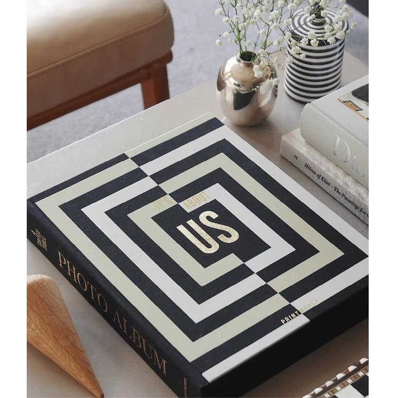 Album foto 60 de poze 10 x 15 cm, Printworks, It`s about us, negru