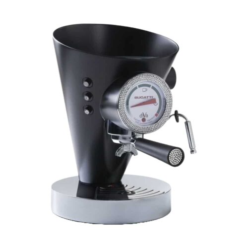 Espressor manual, Casa Bugatti, Diva Light Details, negru