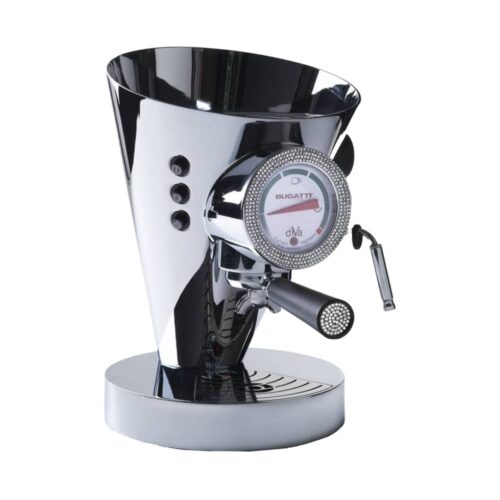 Espressor manual, Casa Bugatti, Diva Light Details, crom
