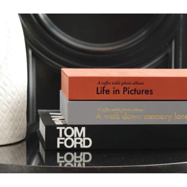 Album foto 60 de poze 10 x 15 cm, Printworks, Life in Pictures, portocaliu