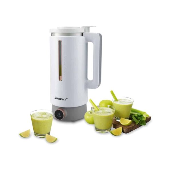 Aparat pentru lapte vegetal si supa crema, Steba Germany, Soup & Drink Maker, alb